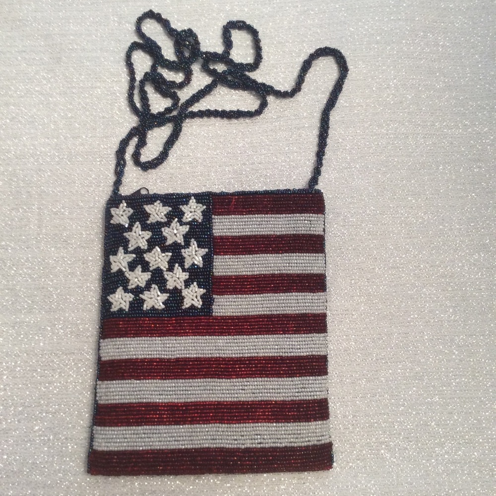 Red ~ White ~ Blue Patriotic Purse